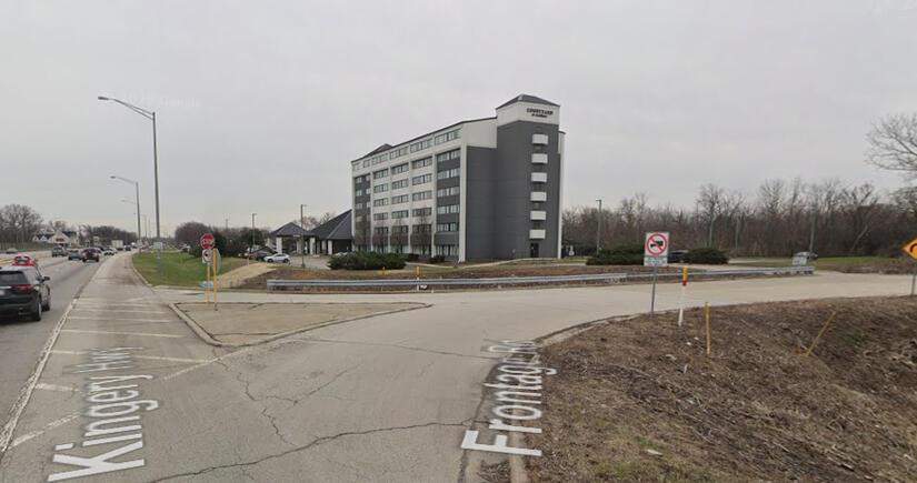 Exit if traveling south